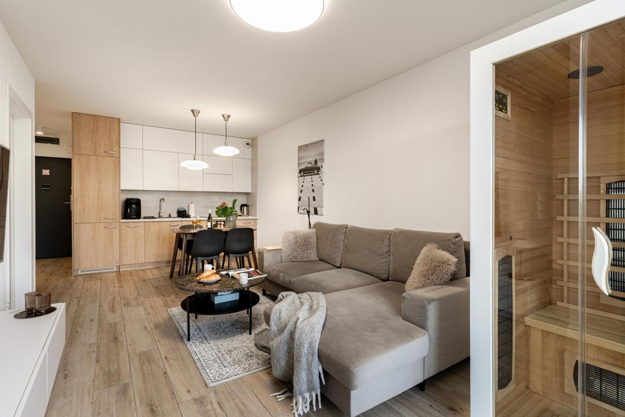 Apartament Z Jacuzzi & Sauna Chillout Kołobrzeg Exterior foto